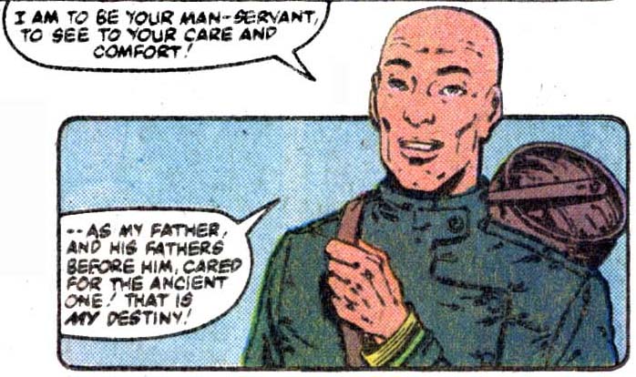 wong the manservant