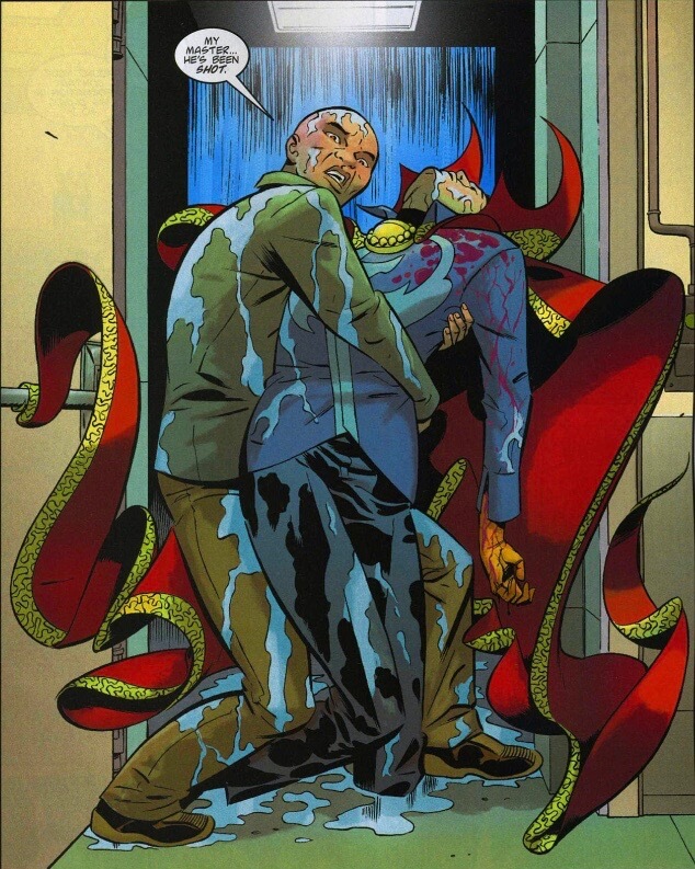 dr strange has been shot