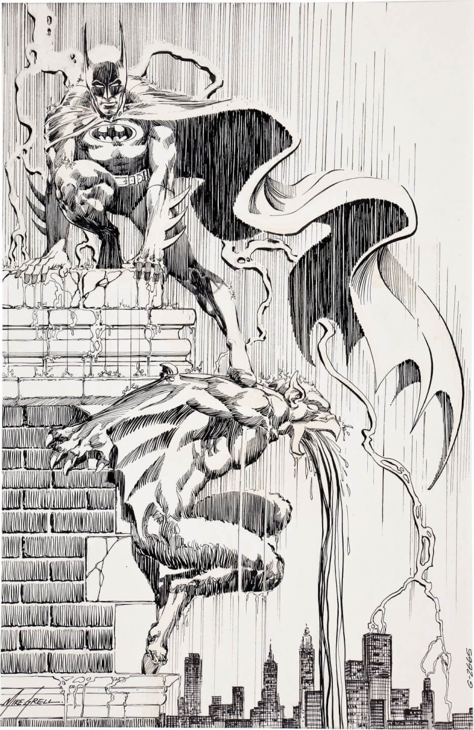 batman by mike grell