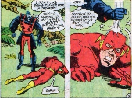 flash meets manhunter