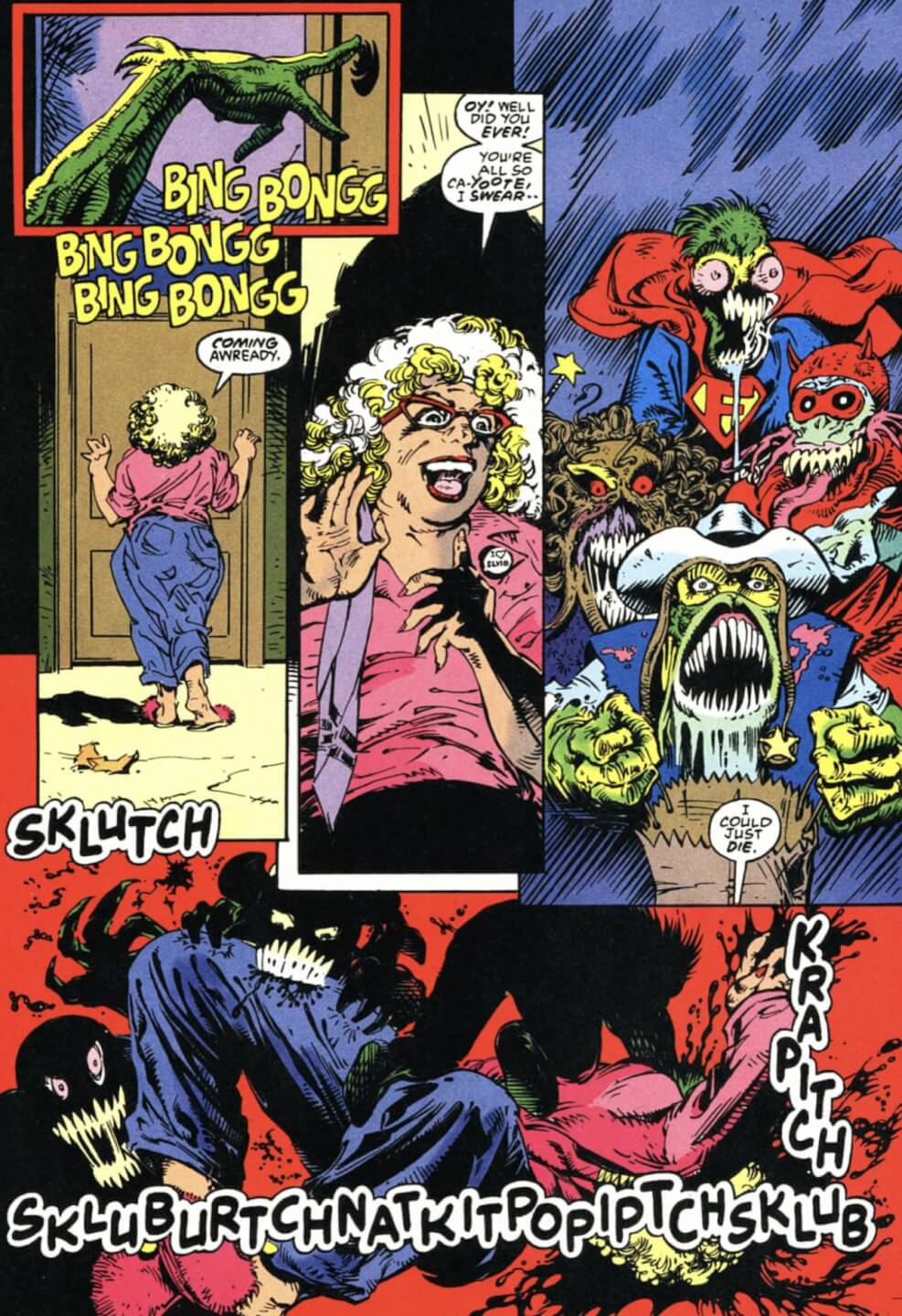 Sablexxx - SIEGE OF DARKNESS: Ghost Rider Universe Event (1993-1994): Darkhold series  ends; Johnny Blaze dies - Earth's Mightiest Blog